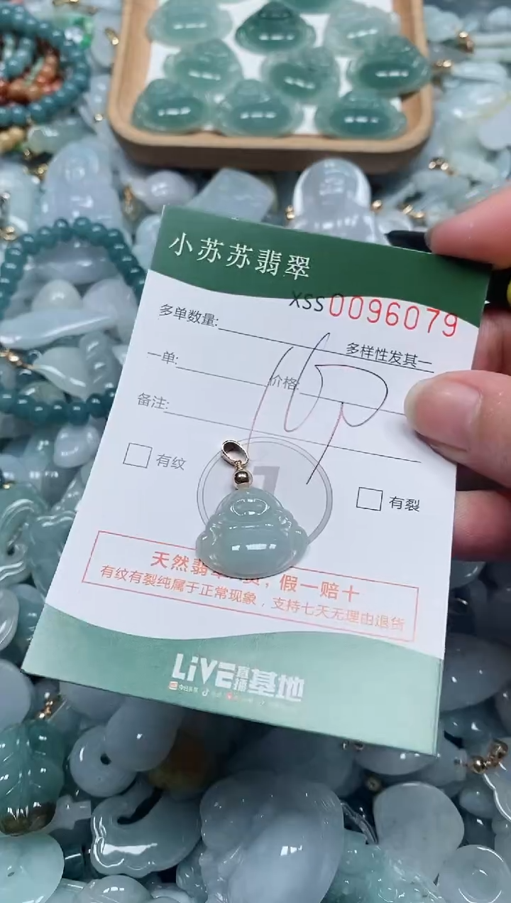 【闪购商品】翡翠颈饰未镶嵌闪购商品0096079