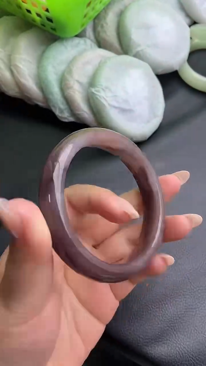 未镶嵌手镯石英质玉瑕疵43+60/61