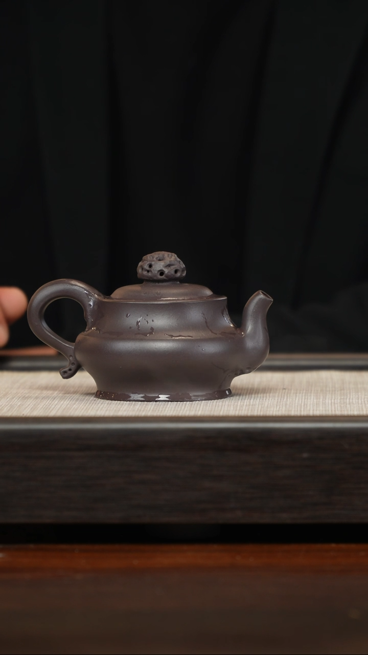 【闪购商品】紫砂茶壶四底乾坤150cc