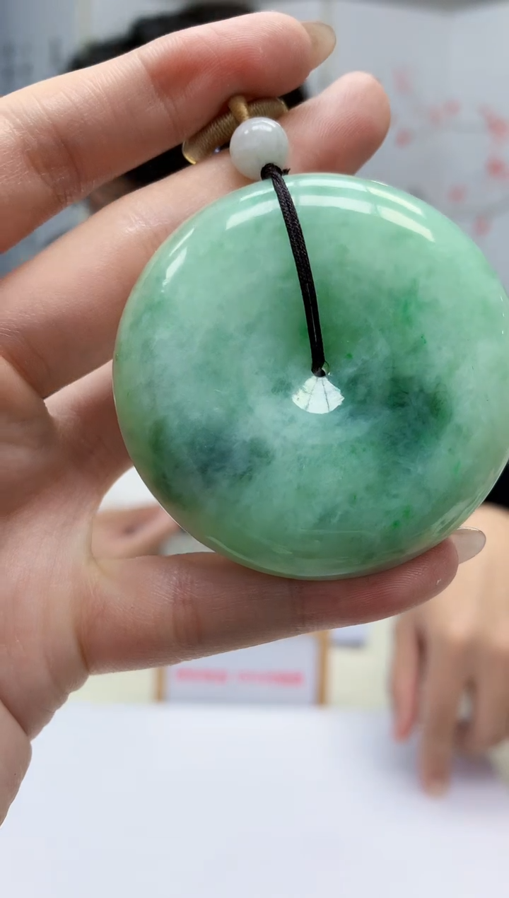 【闪购商品】定制翡翠未镶嵌5145jw-毛货挂件180