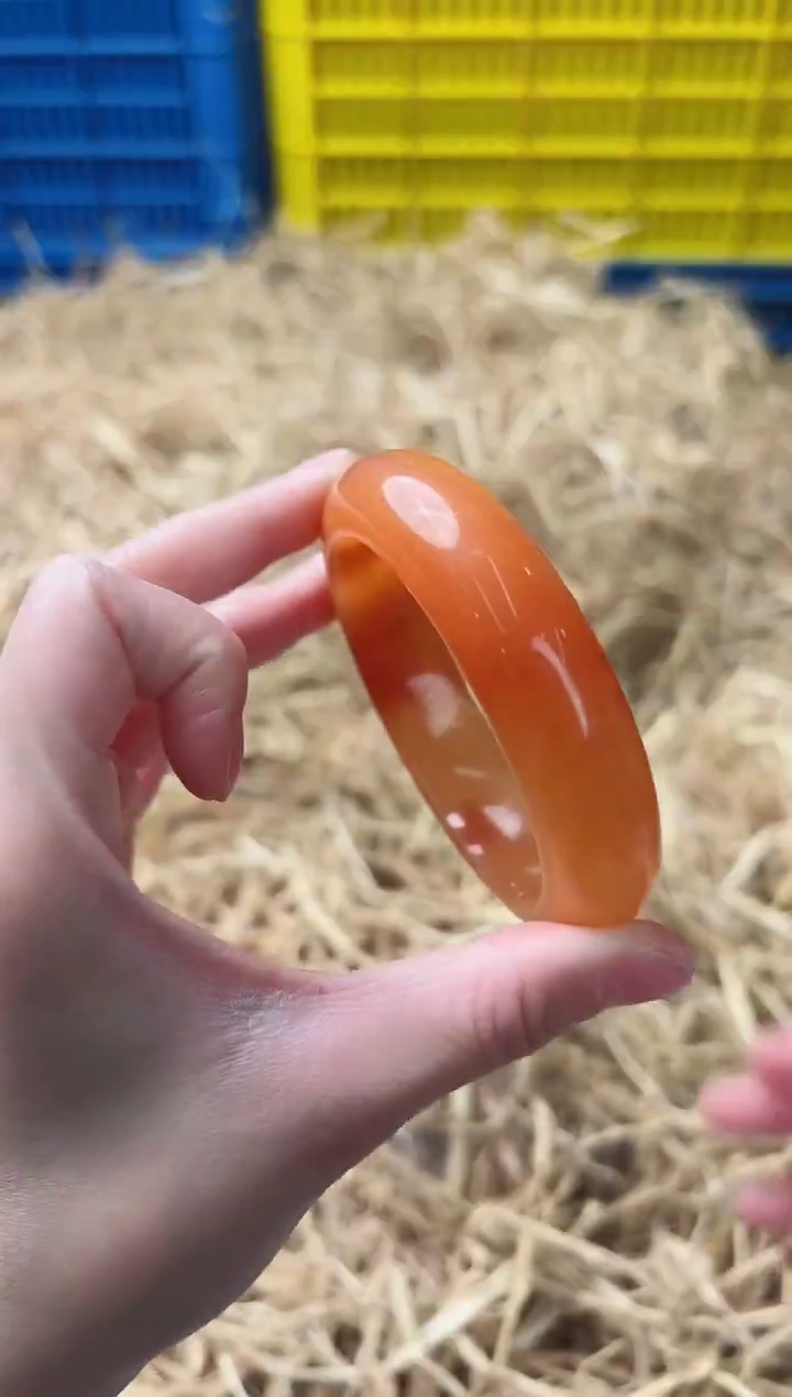 未镶嵌手镯石英质玉H-6688-59