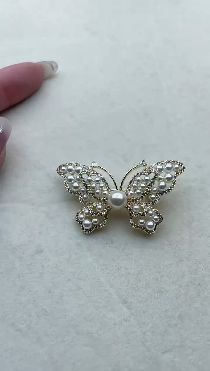 【闪购商品】海水珍珠胸针未镶嵌108