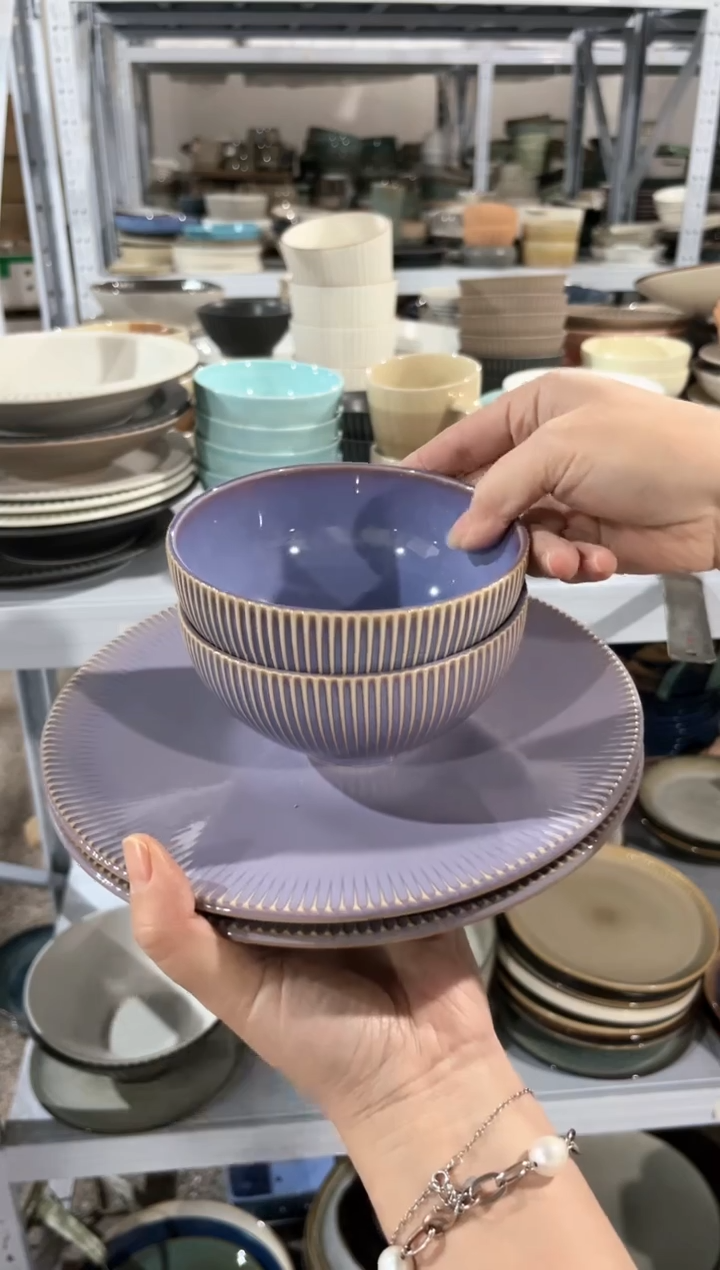 【闪购商品】瓷片外贸尾货瑕疵满20包邮X4 紫色四件套