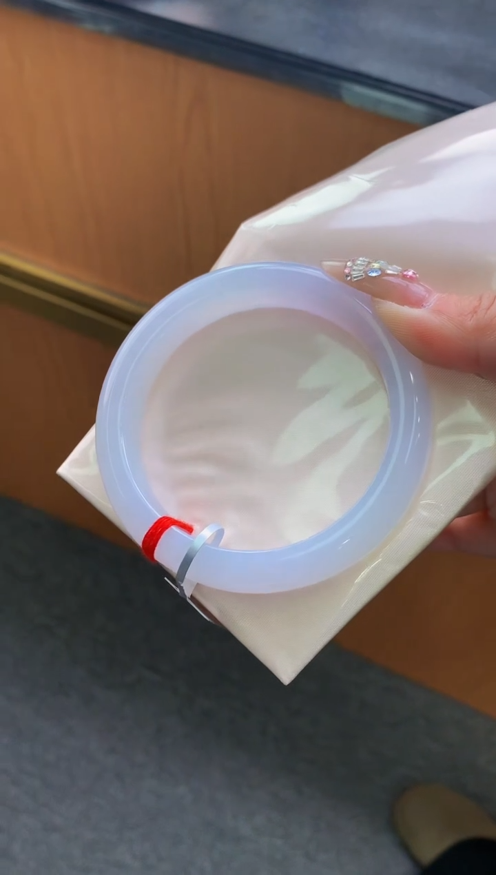 未镶嵌手镯翡翠-F65-正圈59.8