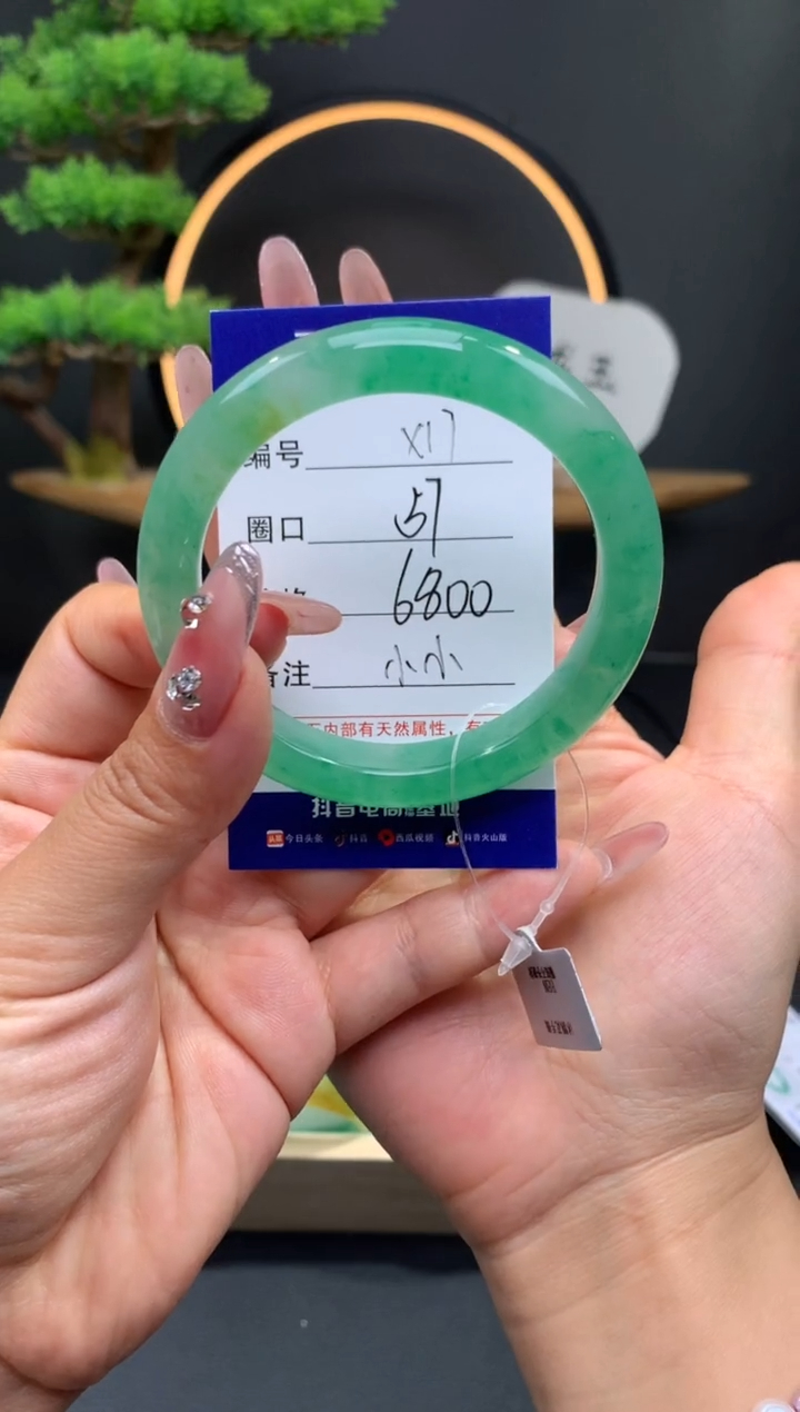 【闪购商品】石英质玉手镯未镶嵌【汐月珠宝】-序号17