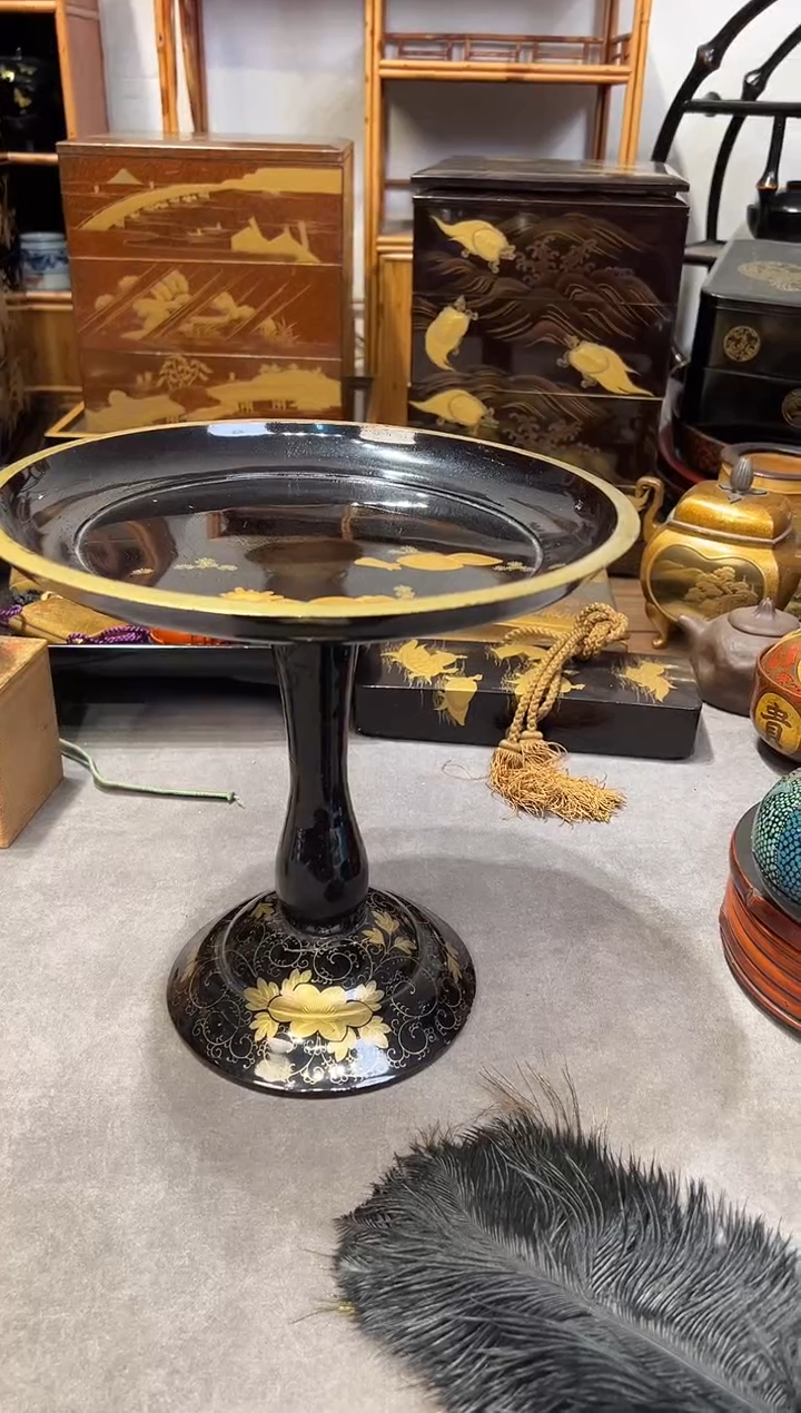 金莳绘 贵妃台 大漆漆器大漆漆器