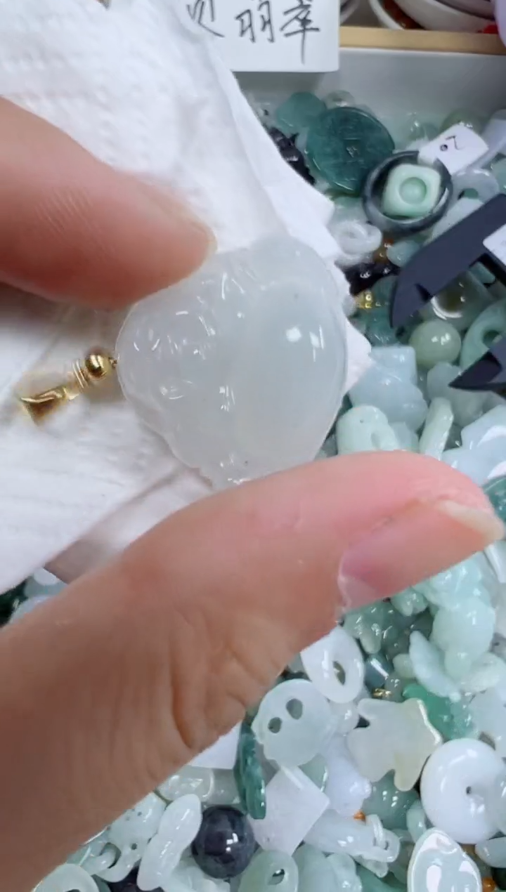 散珠翡翠241号链接，A货翡翠