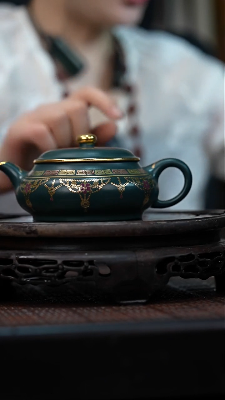 茶壶紫砂宜兴岁颐传砂原矿全手4