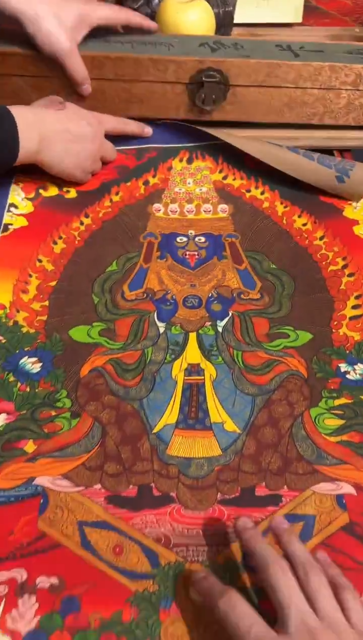 卷轴画卷轴画奥奥的唐卡