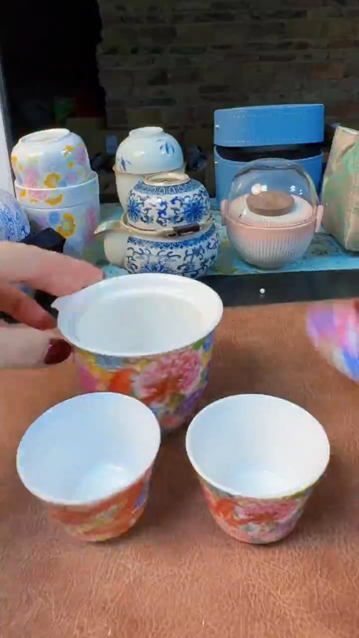 【闪购商品】杯德化白瓷，快客茶杯