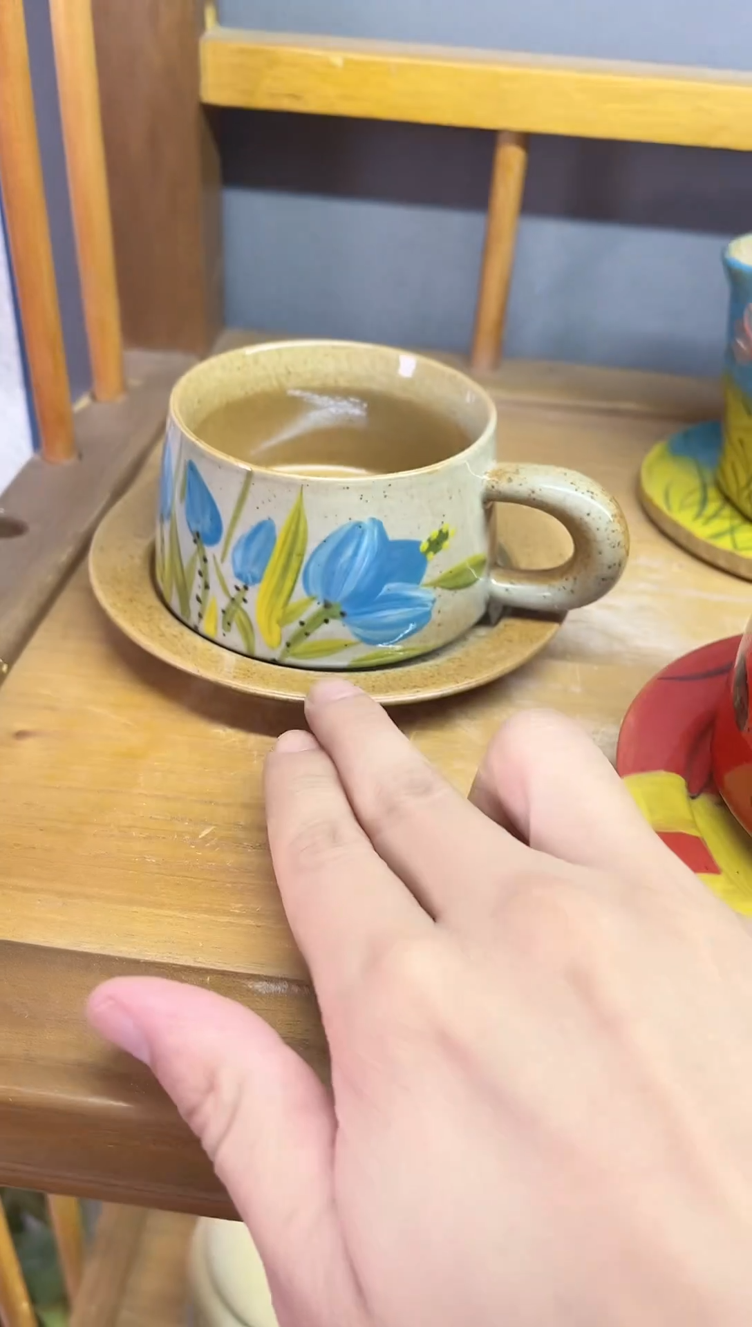 【闪购商品】瓷片景德镇手绘高温釉下彩