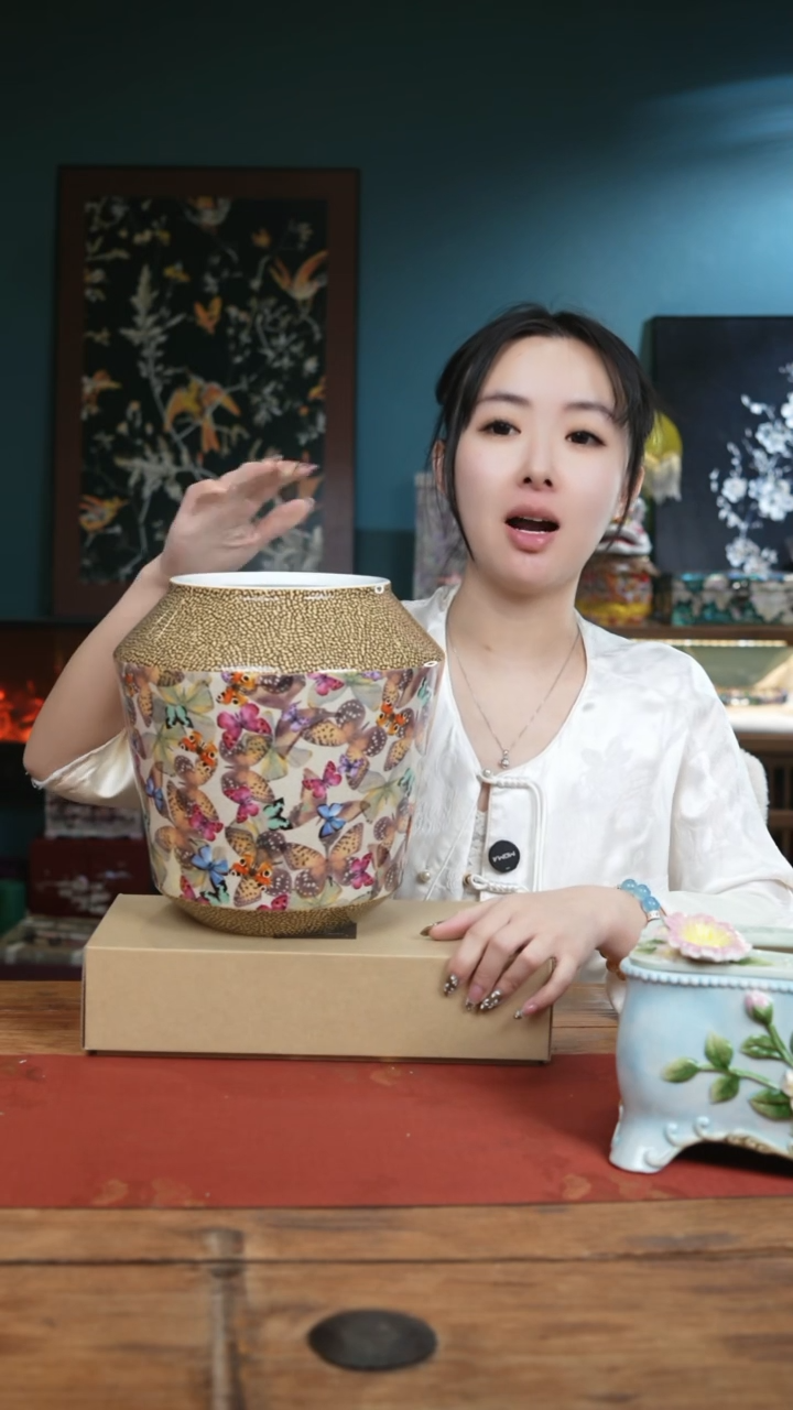 【闪购商品】瓷片豆包儿推荐饰品摆件