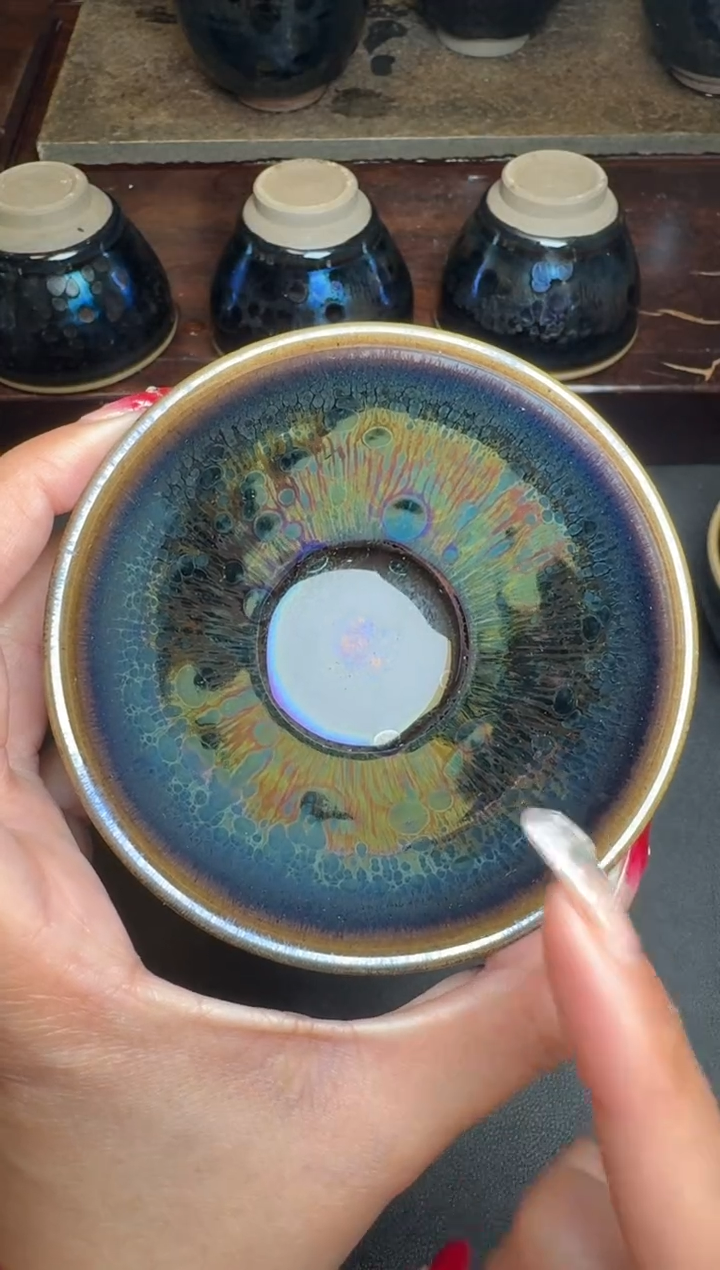 【闪购商品】茶盏建盏故事徐祖亮极曜28