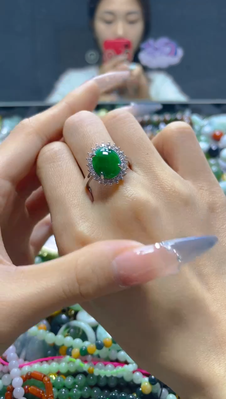 颈饰未镶嵌翡翠/V/翡翠A货，一件也是批发价