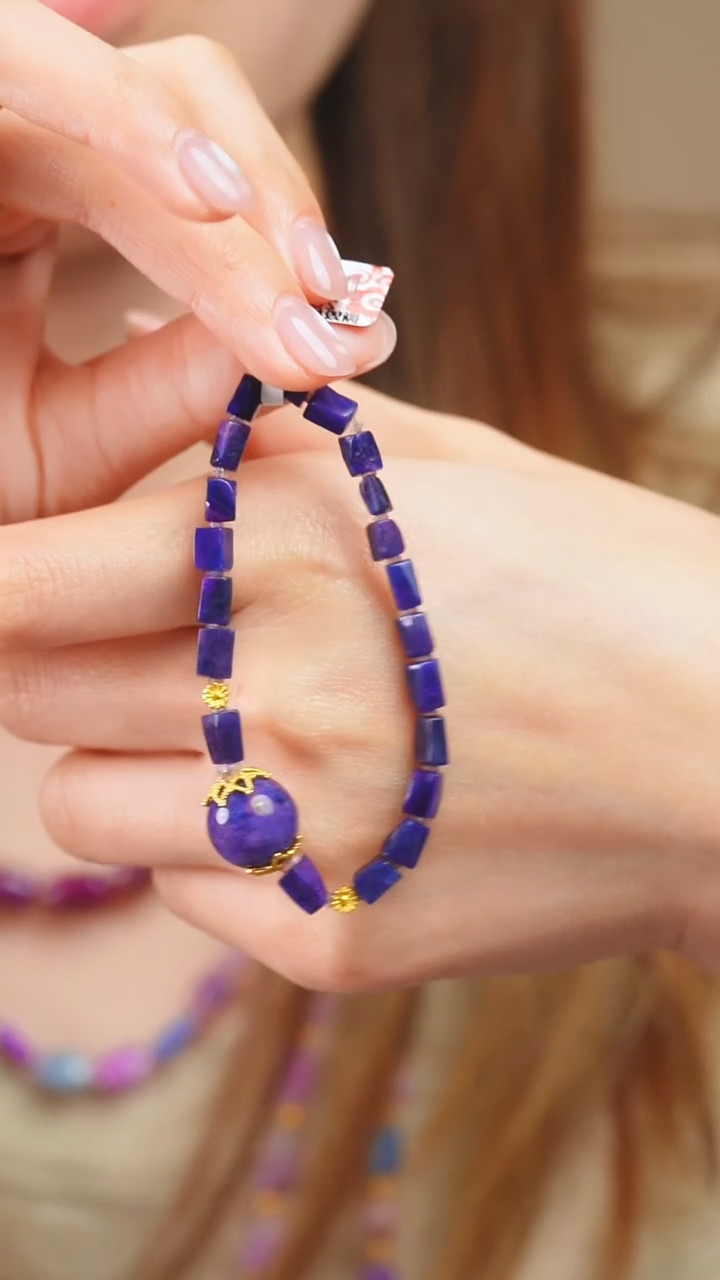 苏纪石（舒俱来）18K金镶嵌吊坠(不含链)222