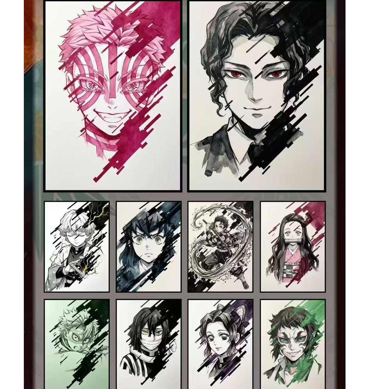 鬼灭之刃 x 《 萤火之森 》卡牌 拆卡 收藏卡 盲盒 默认代拆