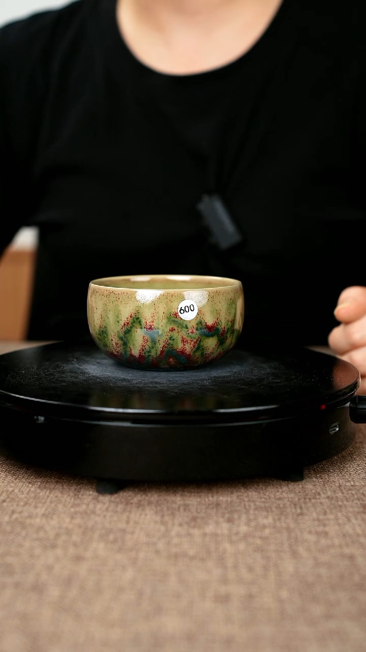 杯子600#李盼龙一级品原矿钧瓷禅定杯