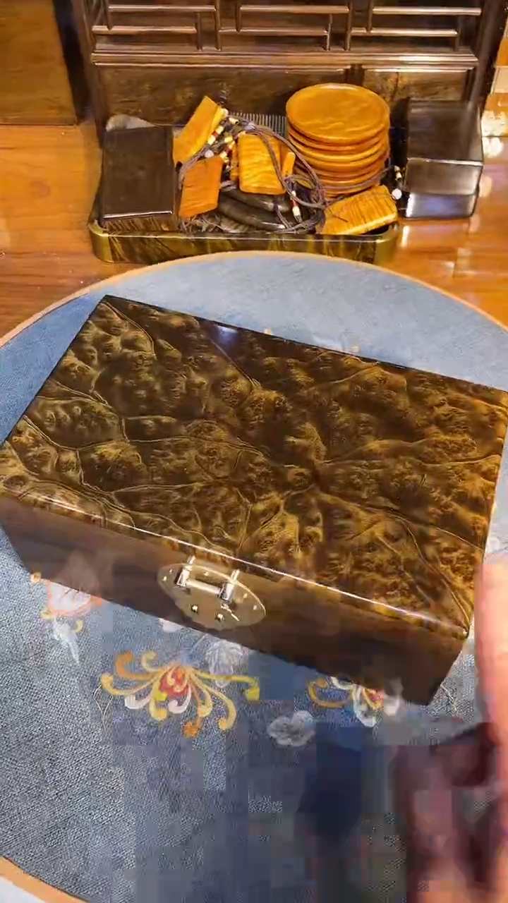 乌木类成套家具瘤疤首饰盒 s3