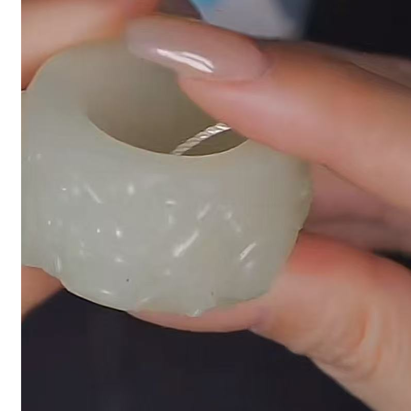 清代和田玉扳指1