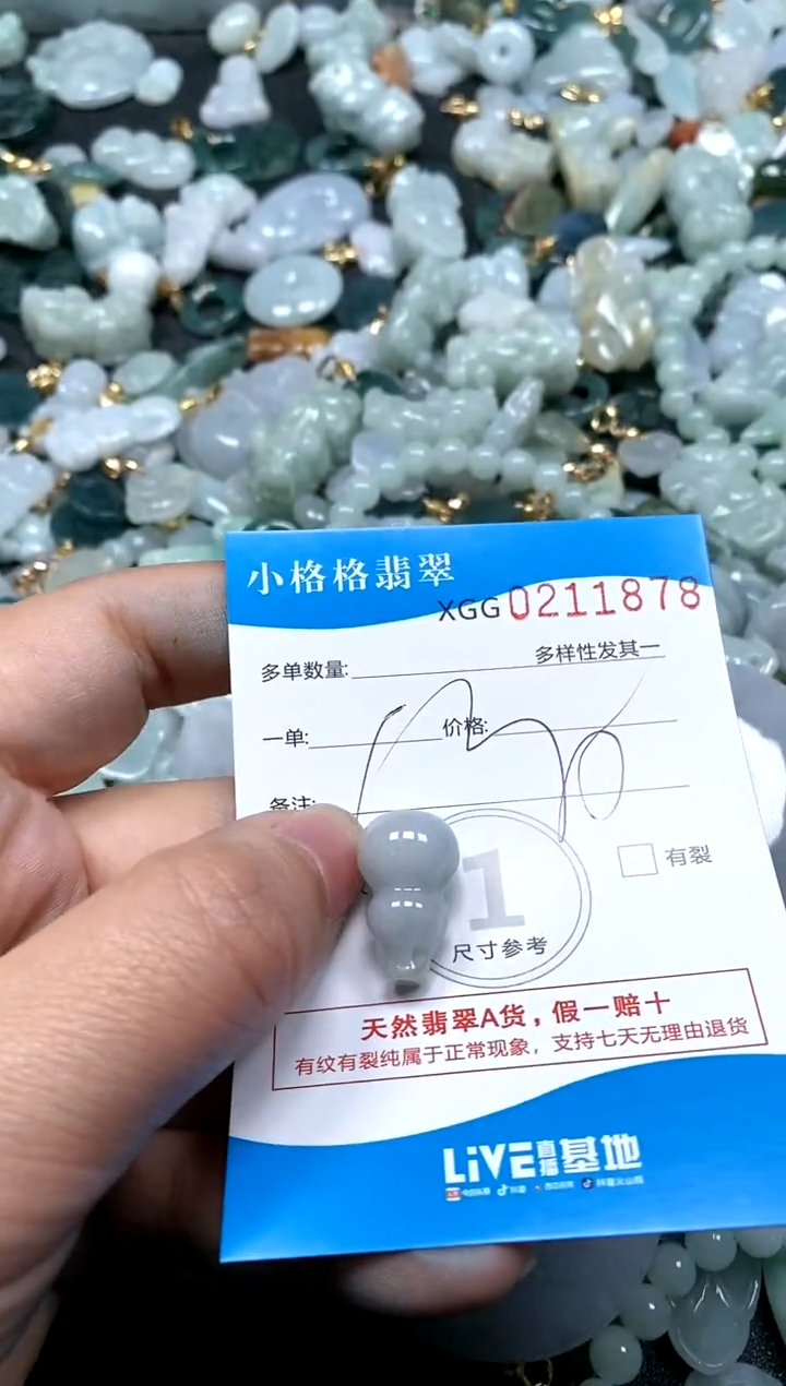 【闪购商品】翡翠颈饰未镶嵌闪购商品0211878