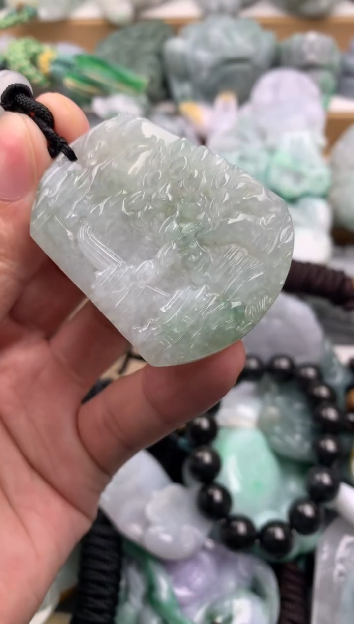 吊坠(不含链)未镶嵌翡翠1