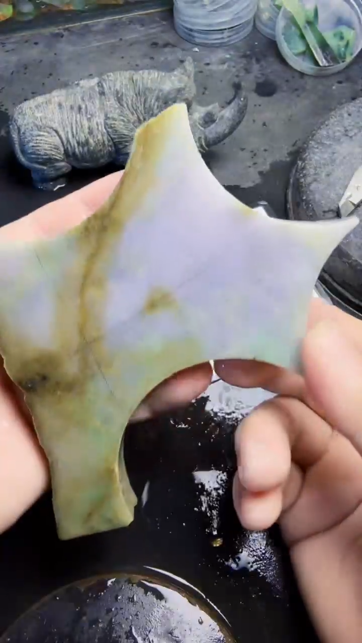 未镶嵌挂件翡翠胖*爷天然翡翠185