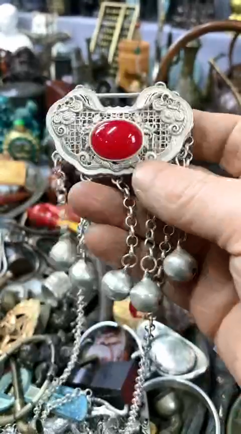 【闪购商品】一物一拍编号嵌红挂锁