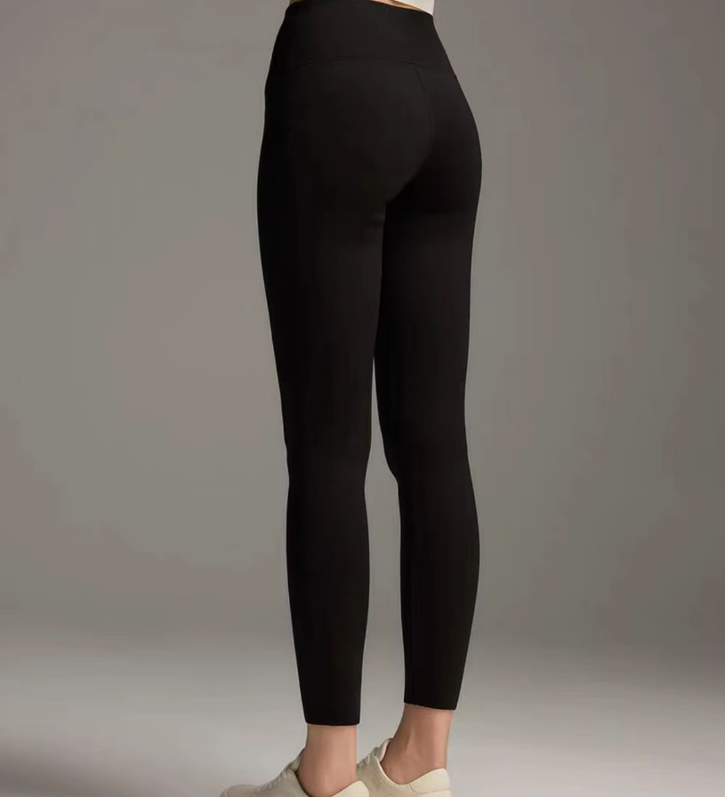 YM177 LU家黑色礼袋瑜伽裤