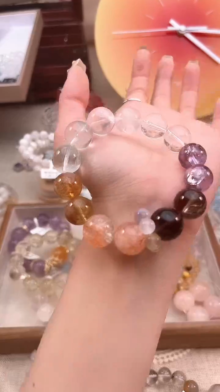 【闪购商品】月光石手链未镶嵌多样性发货发其一颜色微差