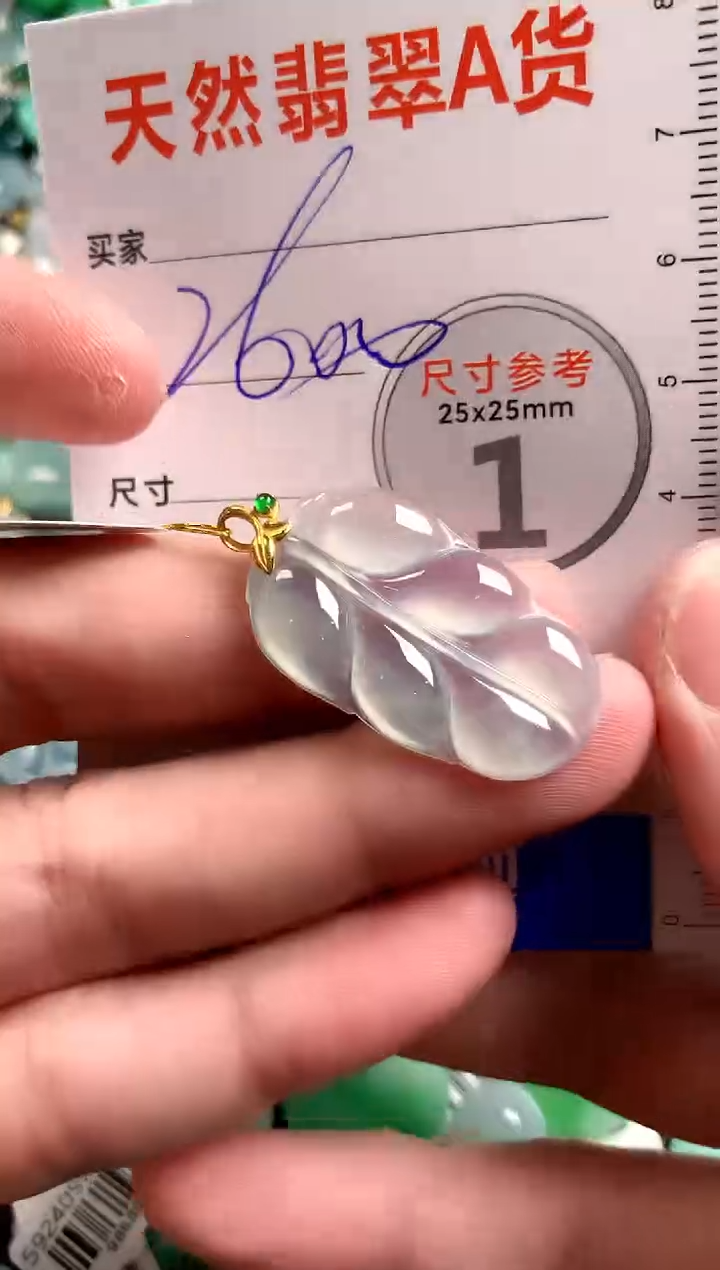 【闪购商品】翡翠颈饰未镶嵌0077909751