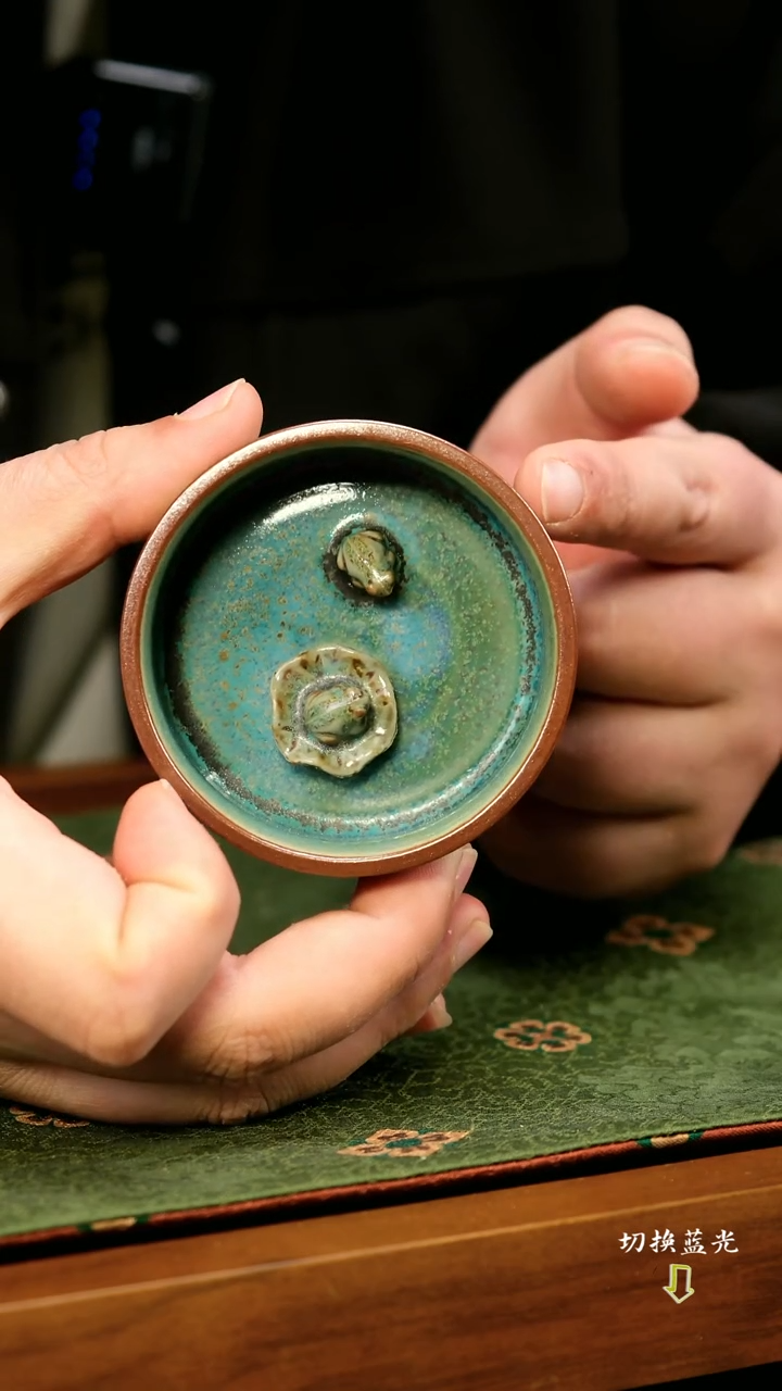 【闪购商品】侯堤  钧瓷主人杯  渔樵六幕