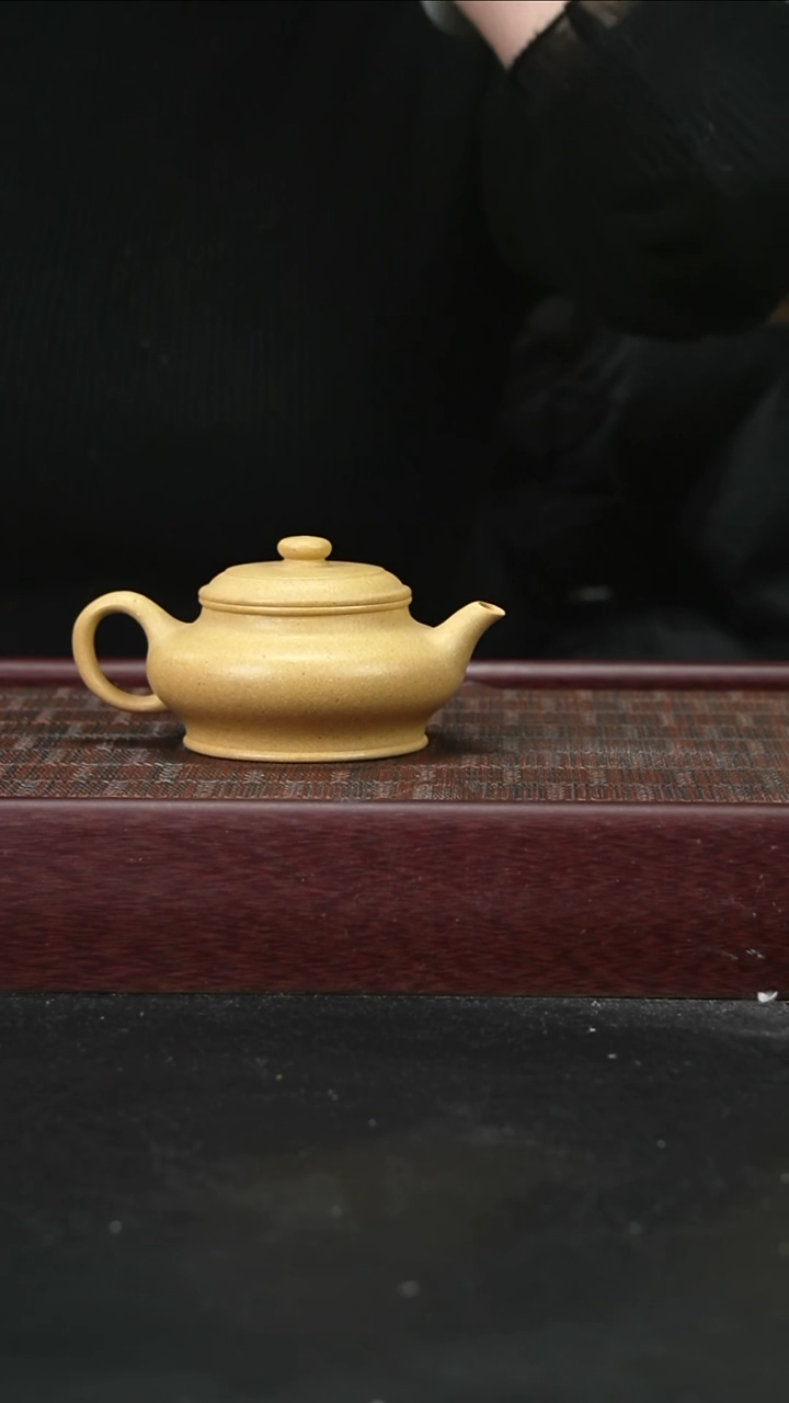 茶壶紫砂xj本绿虚扁