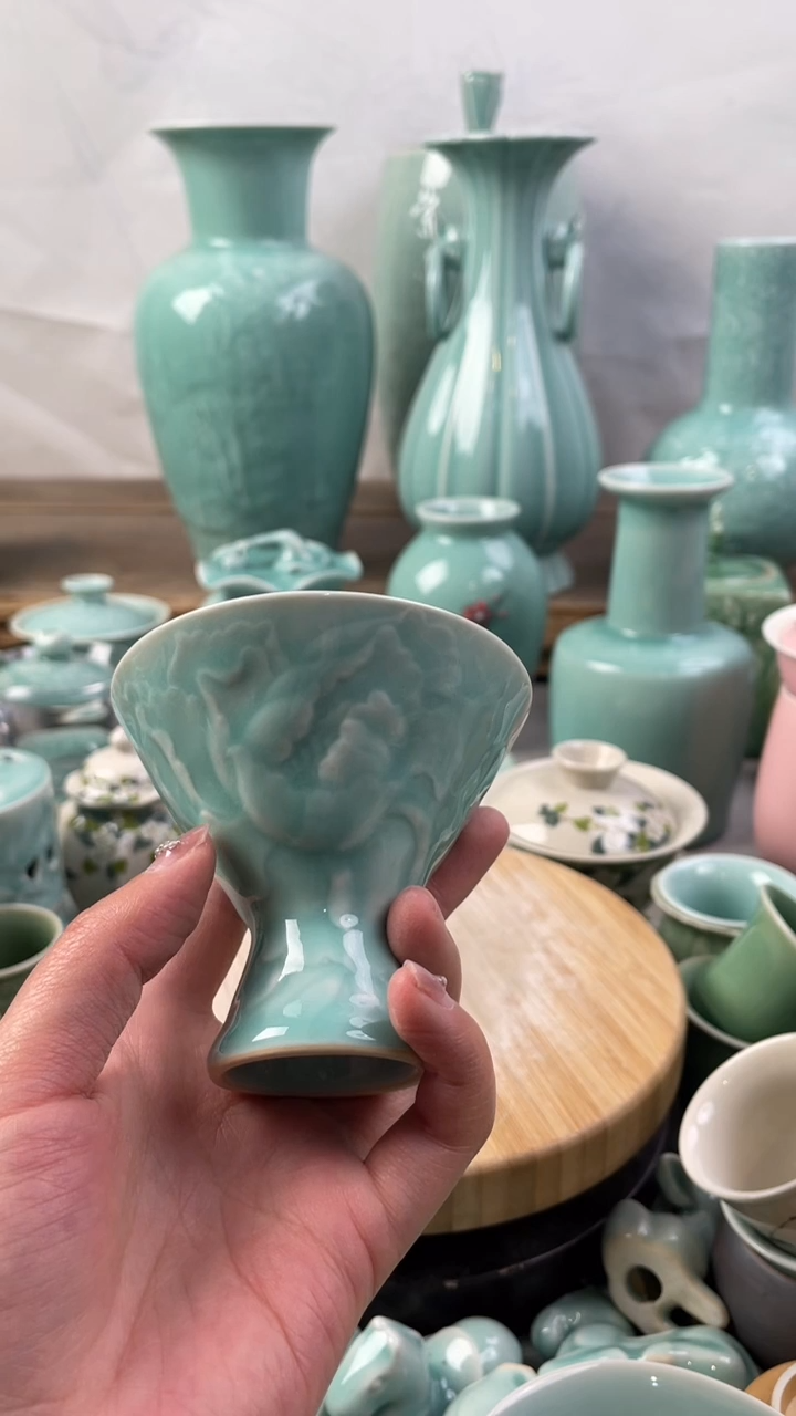 【闪购商品】福利款 慧仙青瓷 瓷器 主人杯