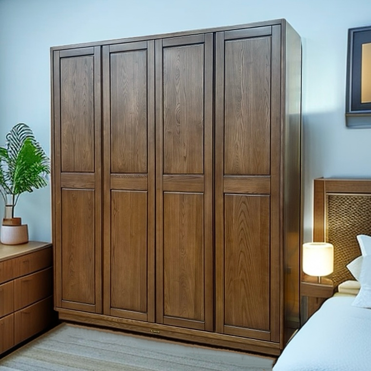 大连华丰家具集团实木四门衣柜 DYW2506G