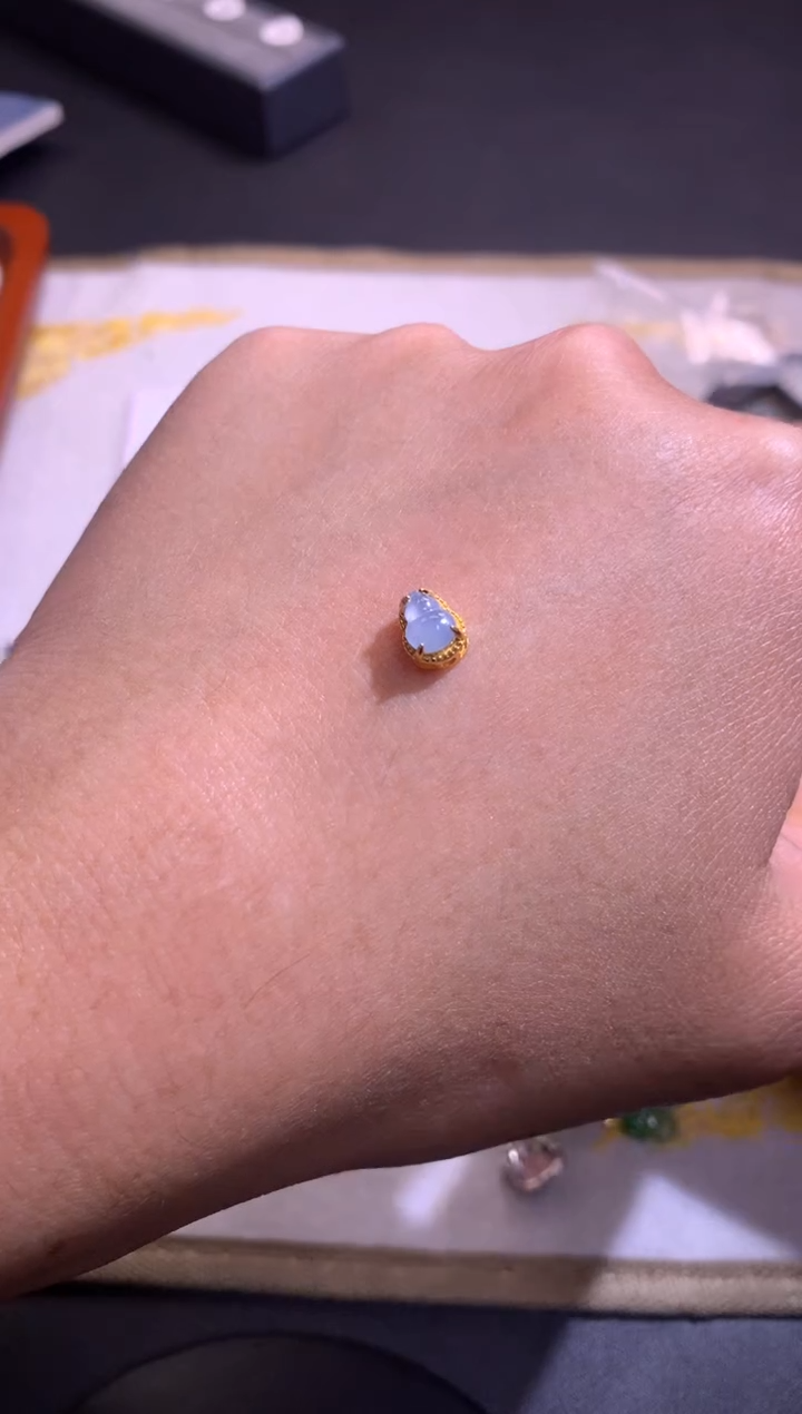 【闪购商品】翡翠吊坠(不含链)银S925镶嵌1