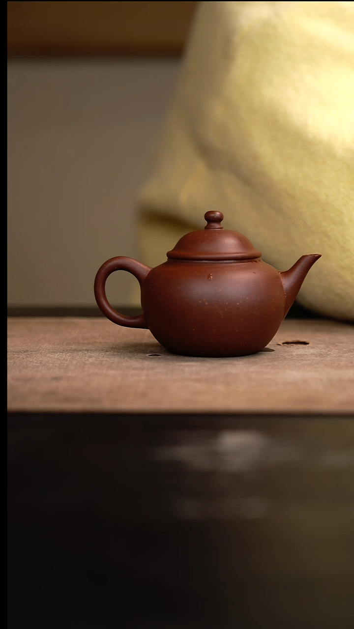 【闪购商品】紫砂茶壶宫灯壶紫泥120cc