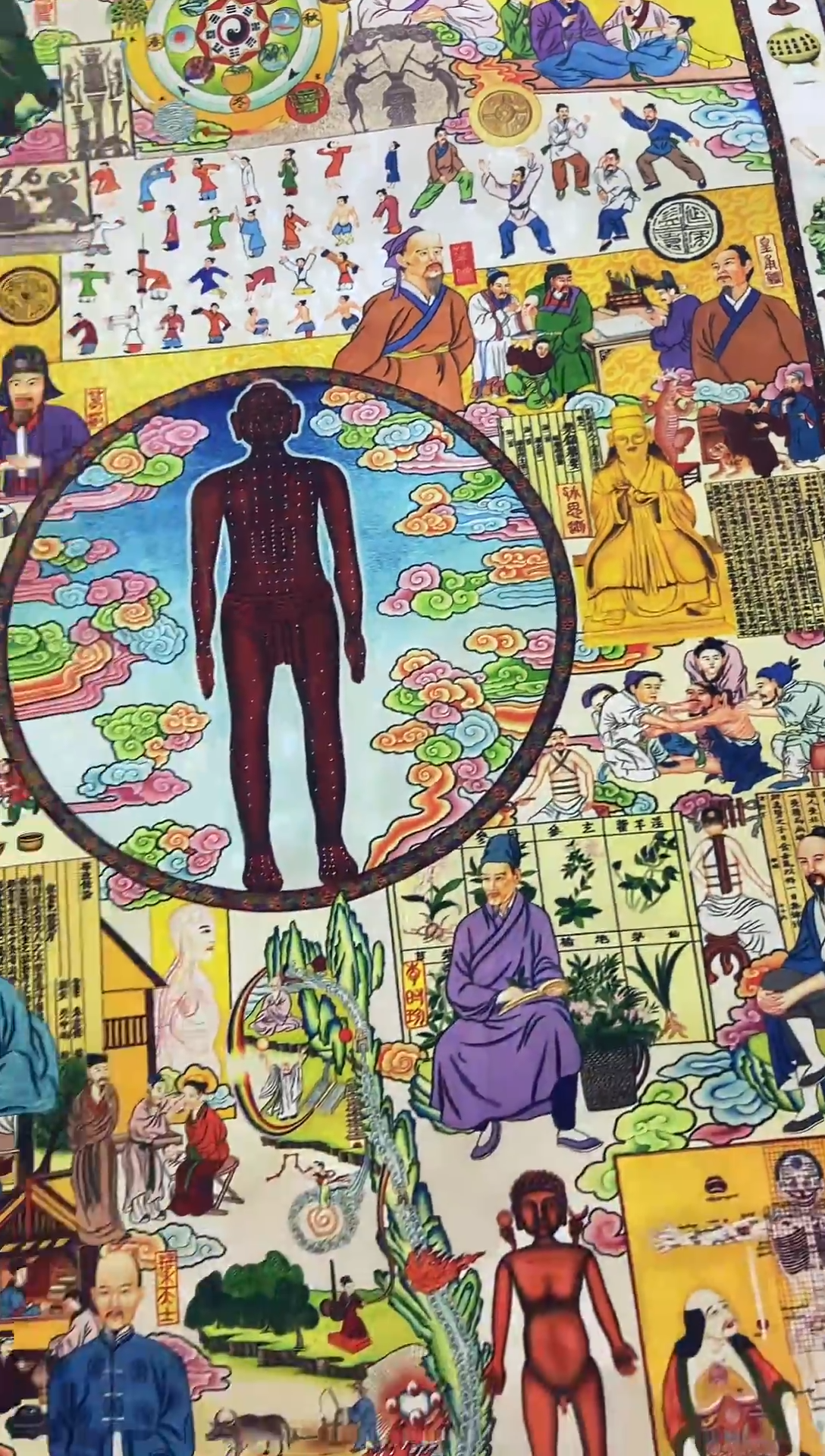 卷轴画精品挂饰 唐卡tk16033