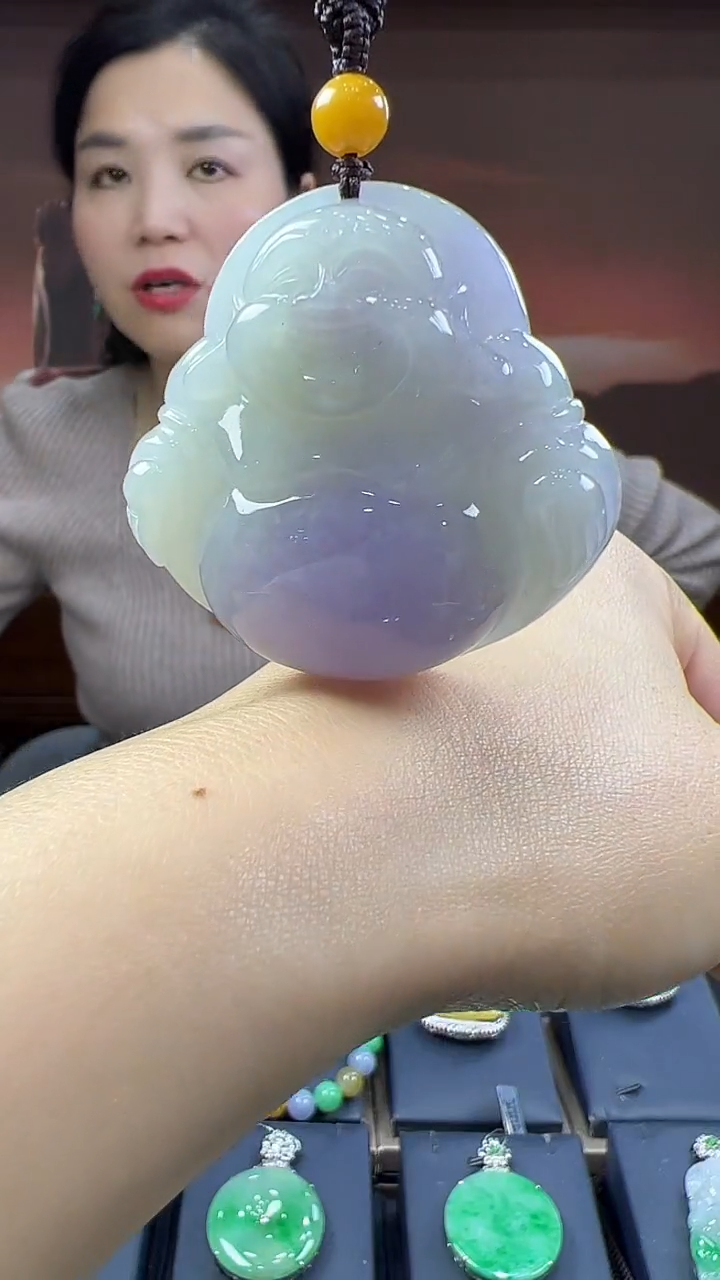 未镶嵌挂件翡翠佛公