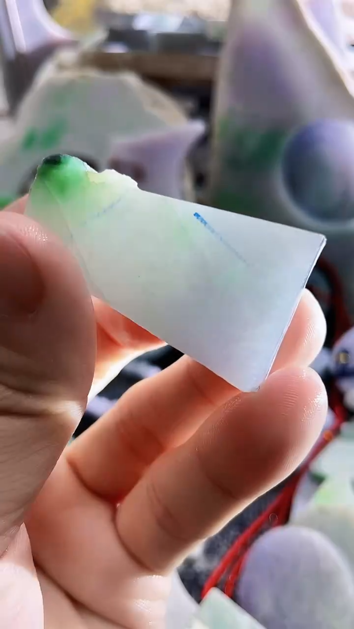 裸石翡翠天然货翡翠板料