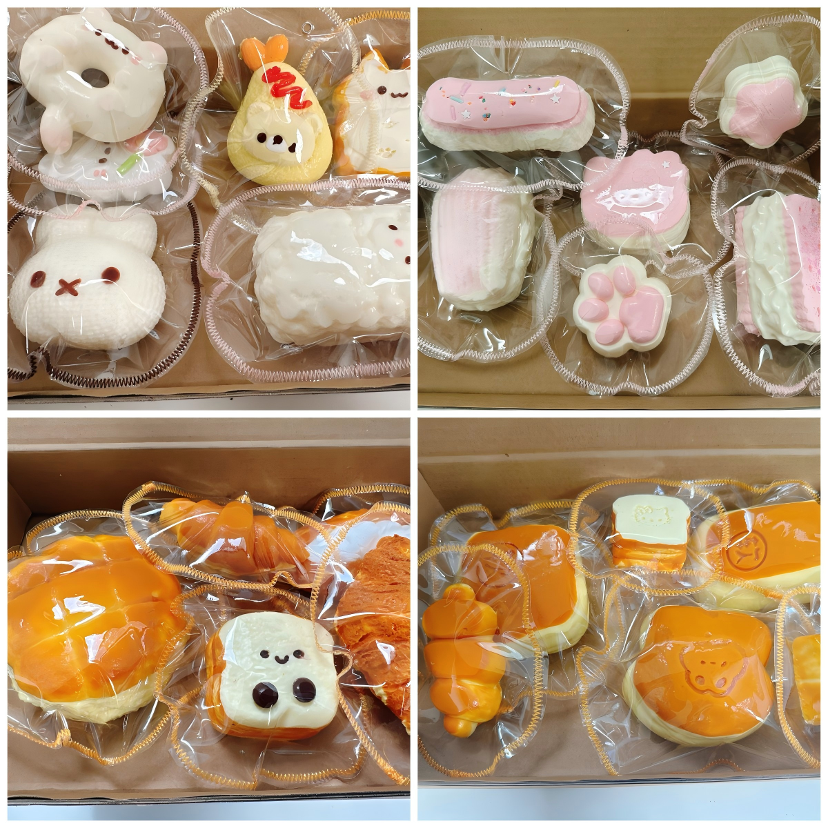 直播不拆许愿专用【缝边暇款福盒5个】硅胶捏捏创意DIY手作玩具~