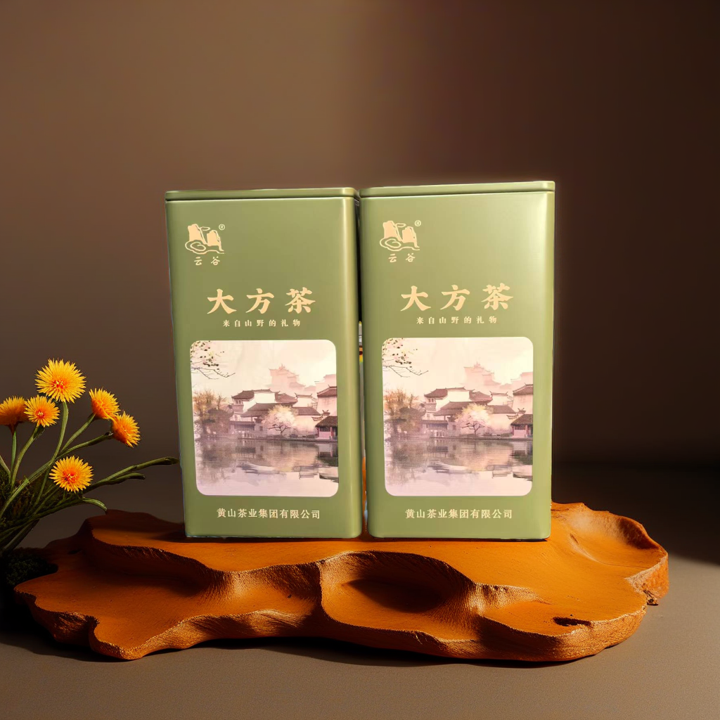 【大方茶】2025新茶扁形绿茶清凉峰产区小众尝鲜罐装60克顶谷大方