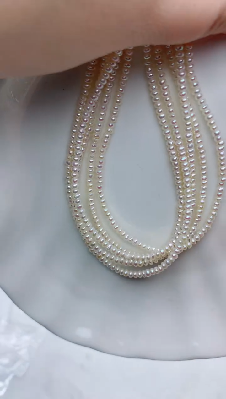 颈饰未镶嵌淡水珍珠多样性发其一【非无瑕】不做扣