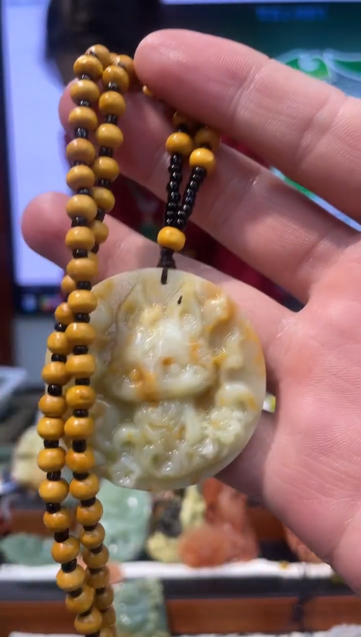 【闪购商品】岫玉吊坠未镶嵌·