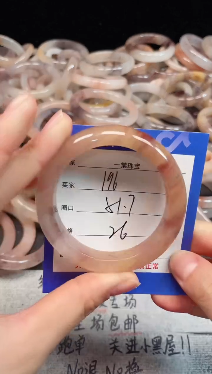 未镶嵌手镯石英质玉196
