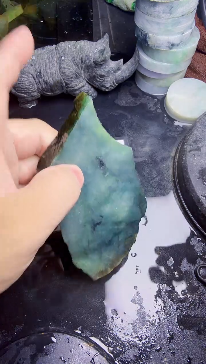 未镶嵌挂件翡翠天然翡翠176