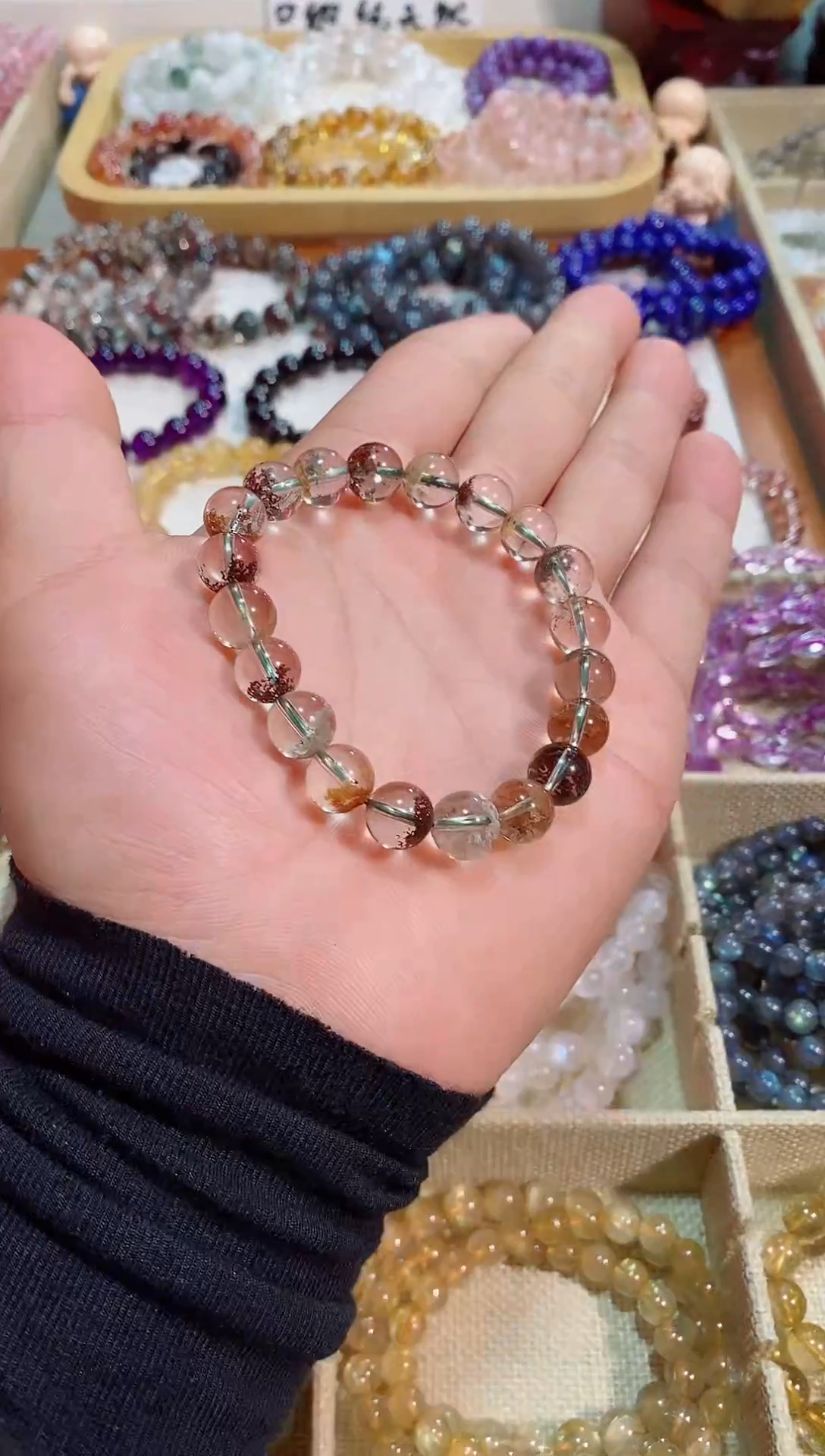 【闪购商品】水晶手链未镶嵌四季幽灵10m+ （多样性发其一）