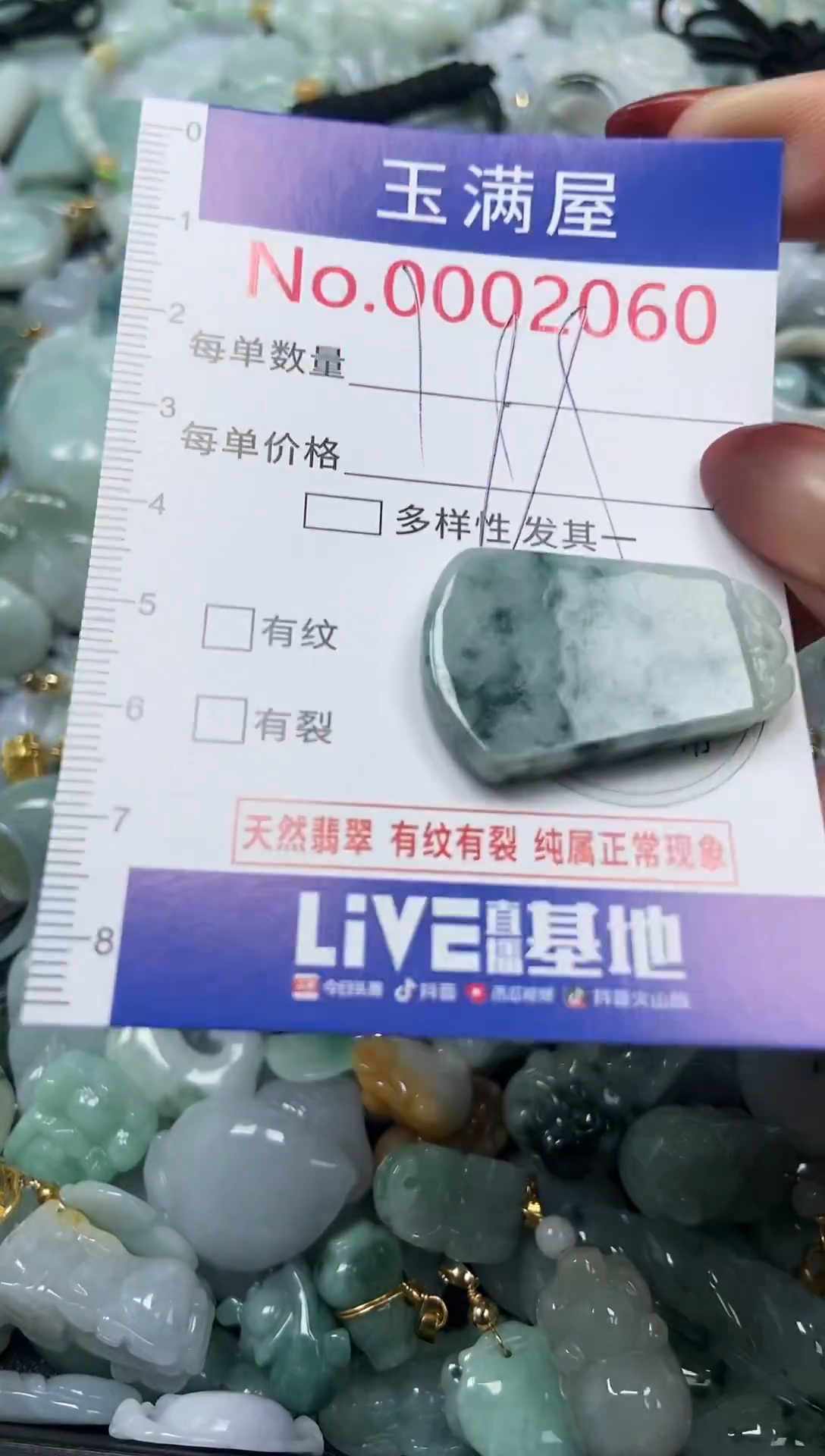 颈饰未镶嵌翡翠2060