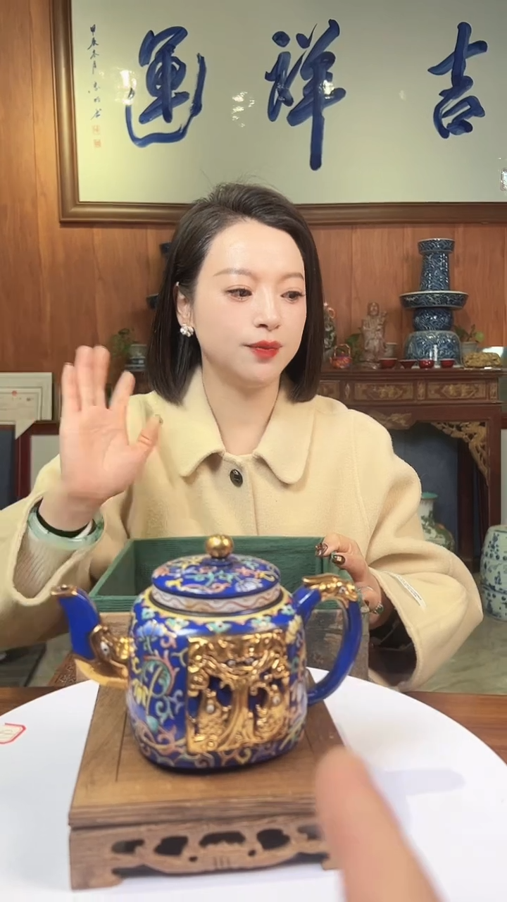 摆件陶景德镇精美陶瓷