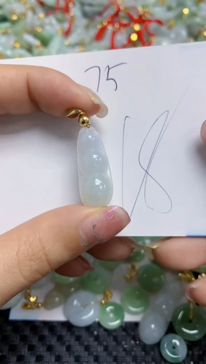 【闪购商品】翡翠颈饰合金   天然A货翡翠