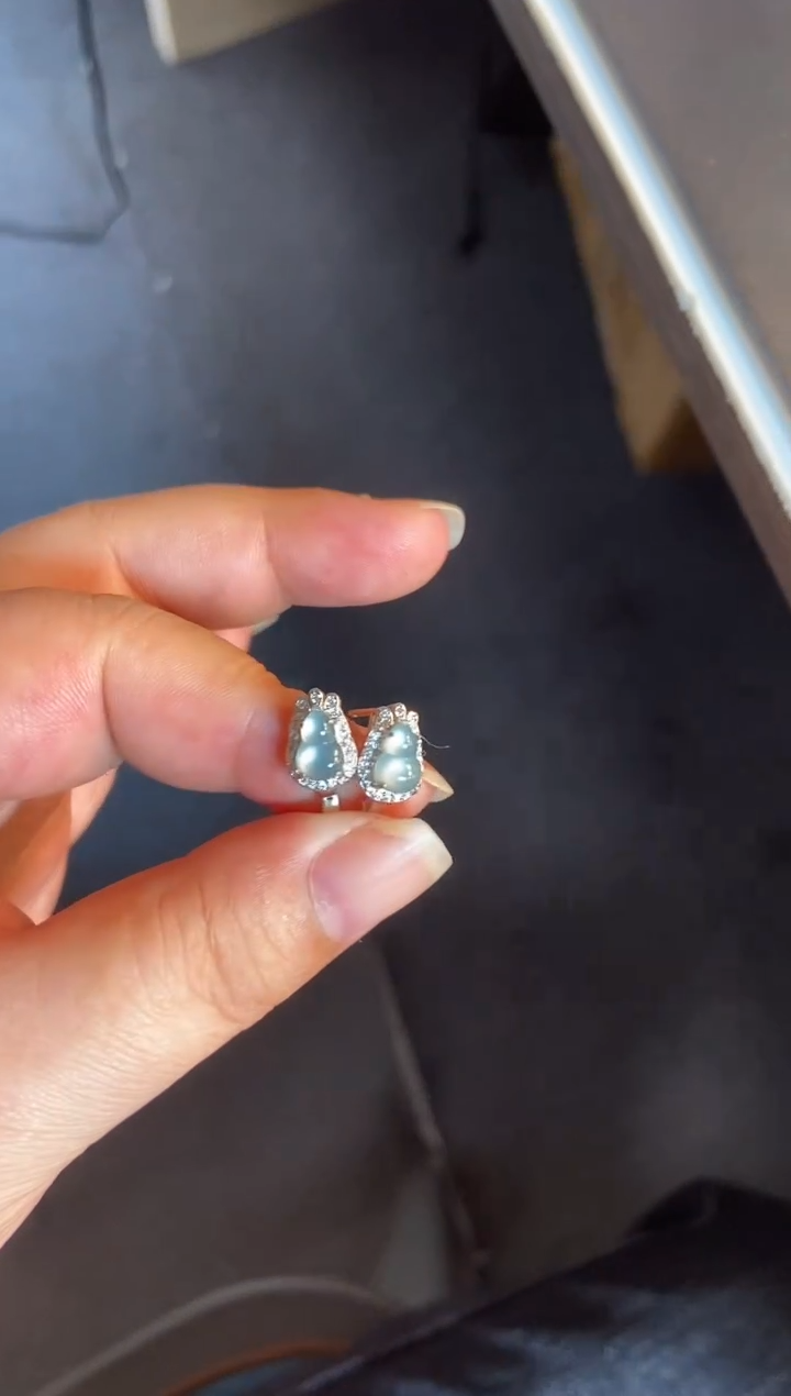 吊坠(不含链)银S925镶嵌翡翠1